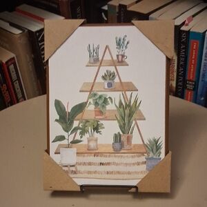 Plant Shelf Wall Art